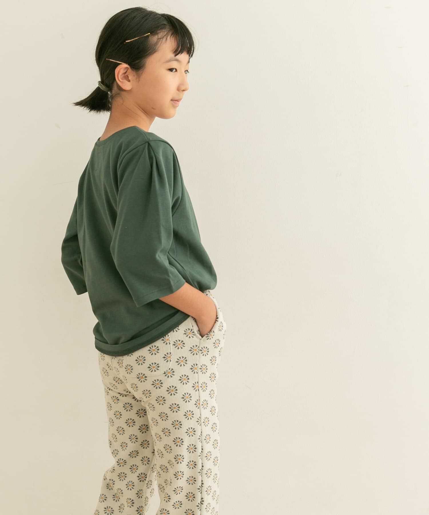 URBAN RESEARCH DOORS「『親子リンク』タックバルーンスリーブTシャツ(KIDS)」|その他|
