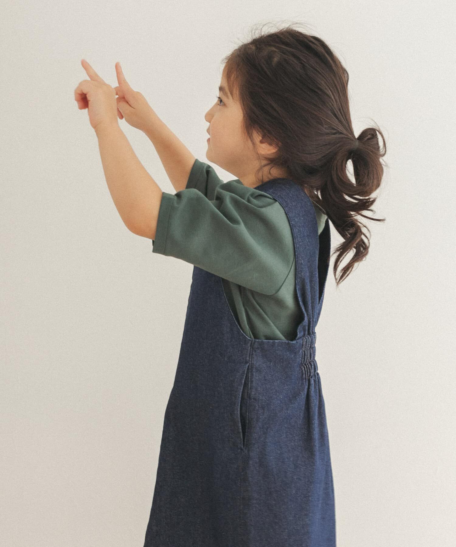 URBAN RESEARCH DOORS「『親子リンク』タックバルーンスリーブTシャツ(KIDS)」|その他|