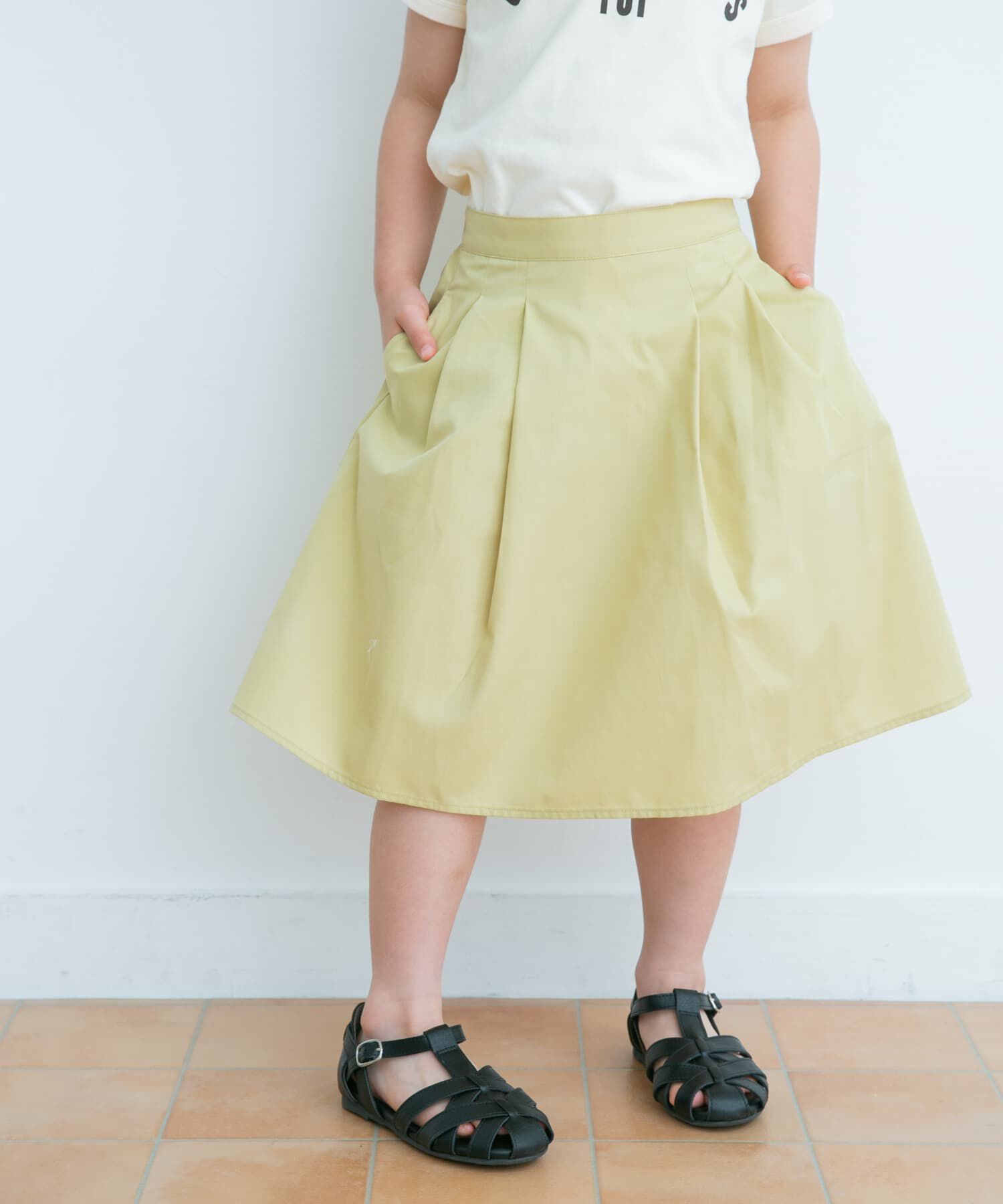 URBAN RESEARCH DOORS「『親子リンク』ウエストタックフレアスカート(KIDS)」|その他|