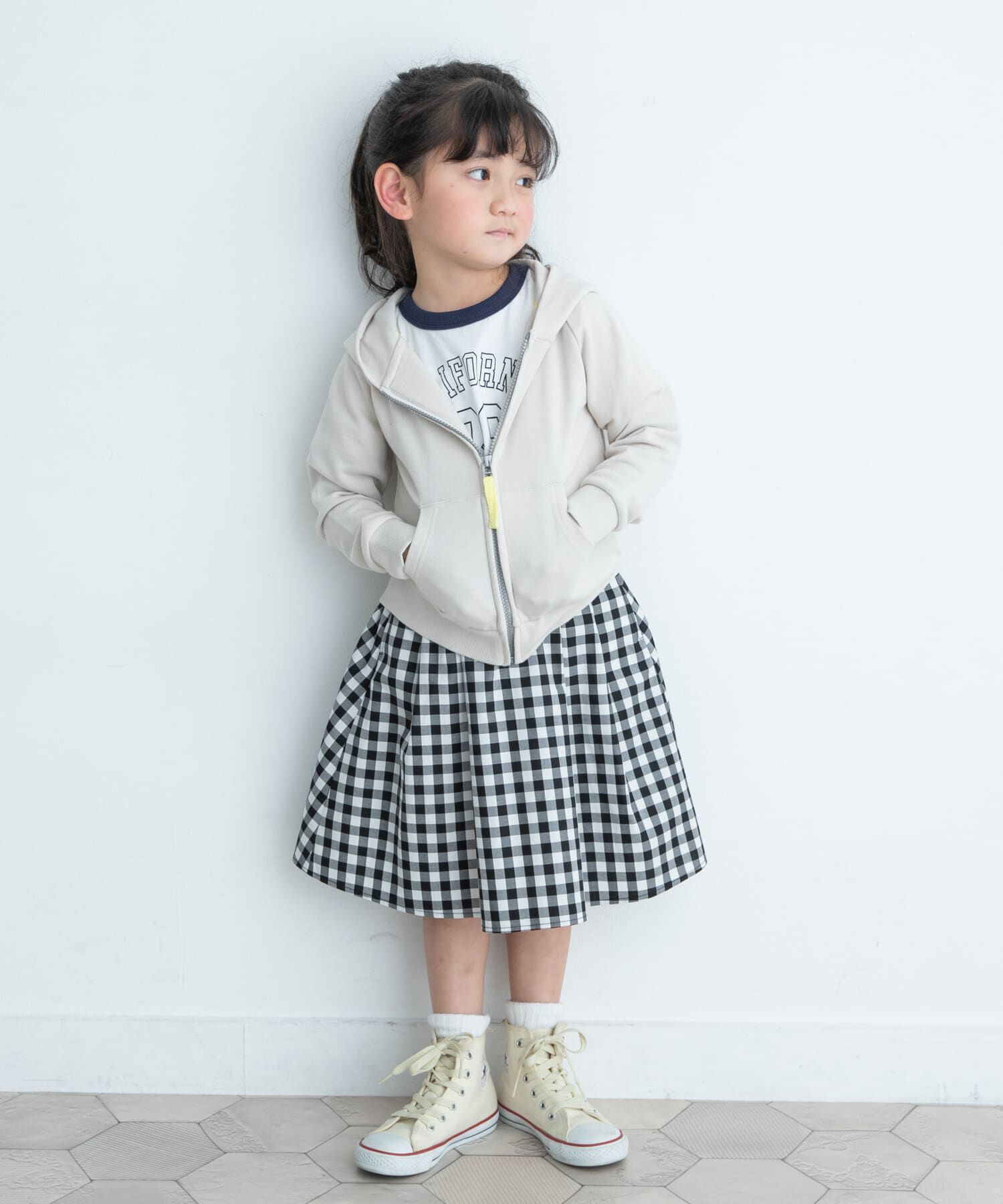 URBAN RESEARCH DOORS「『親子リンク』ウエストタックフレアスカート(KIDS)」|その他|