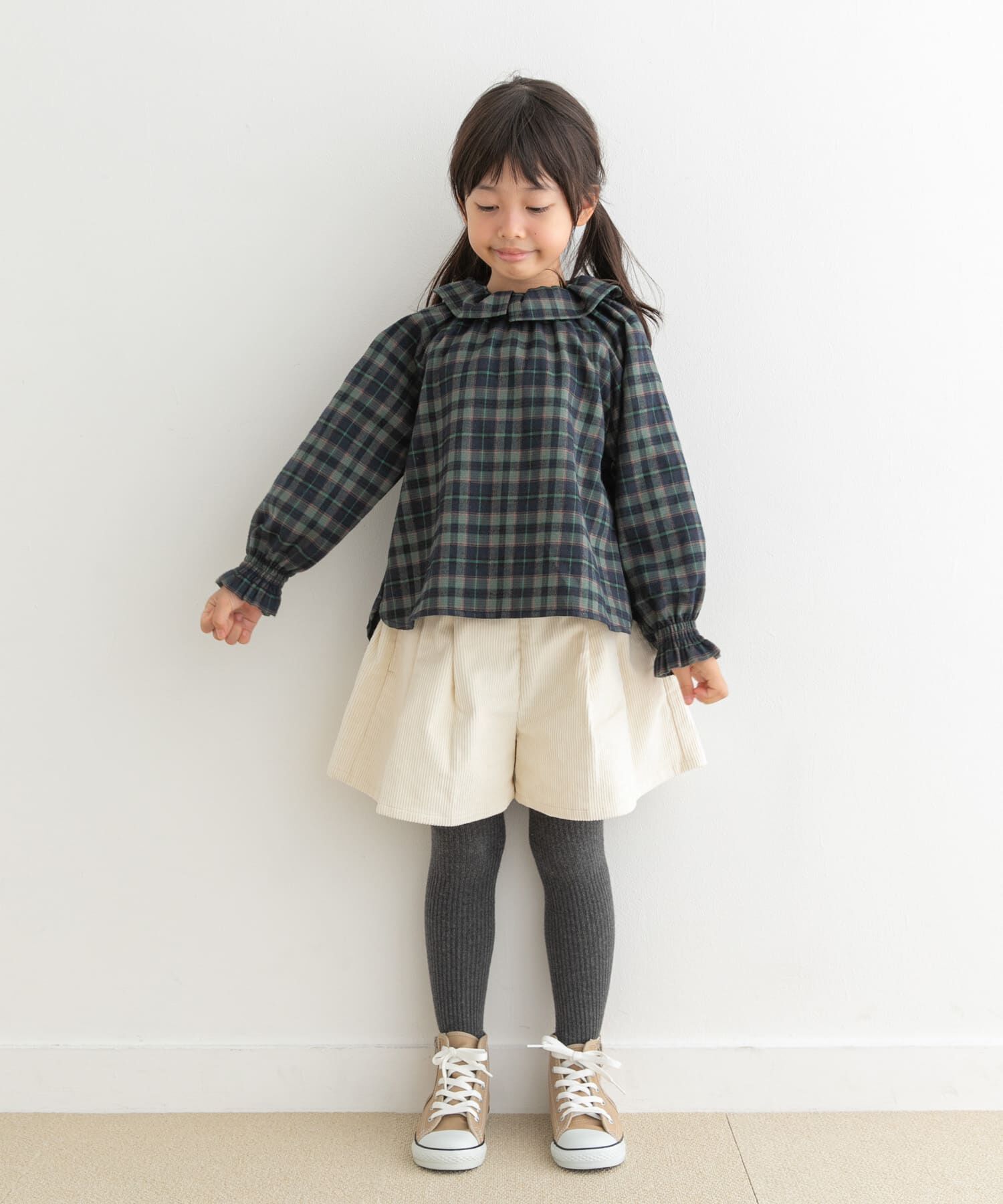 URBAN RESEARCH DOORS「『WEB/一部店舗限定サイズ』コーデュロイWタックキュロット(KIDS)」|その他|