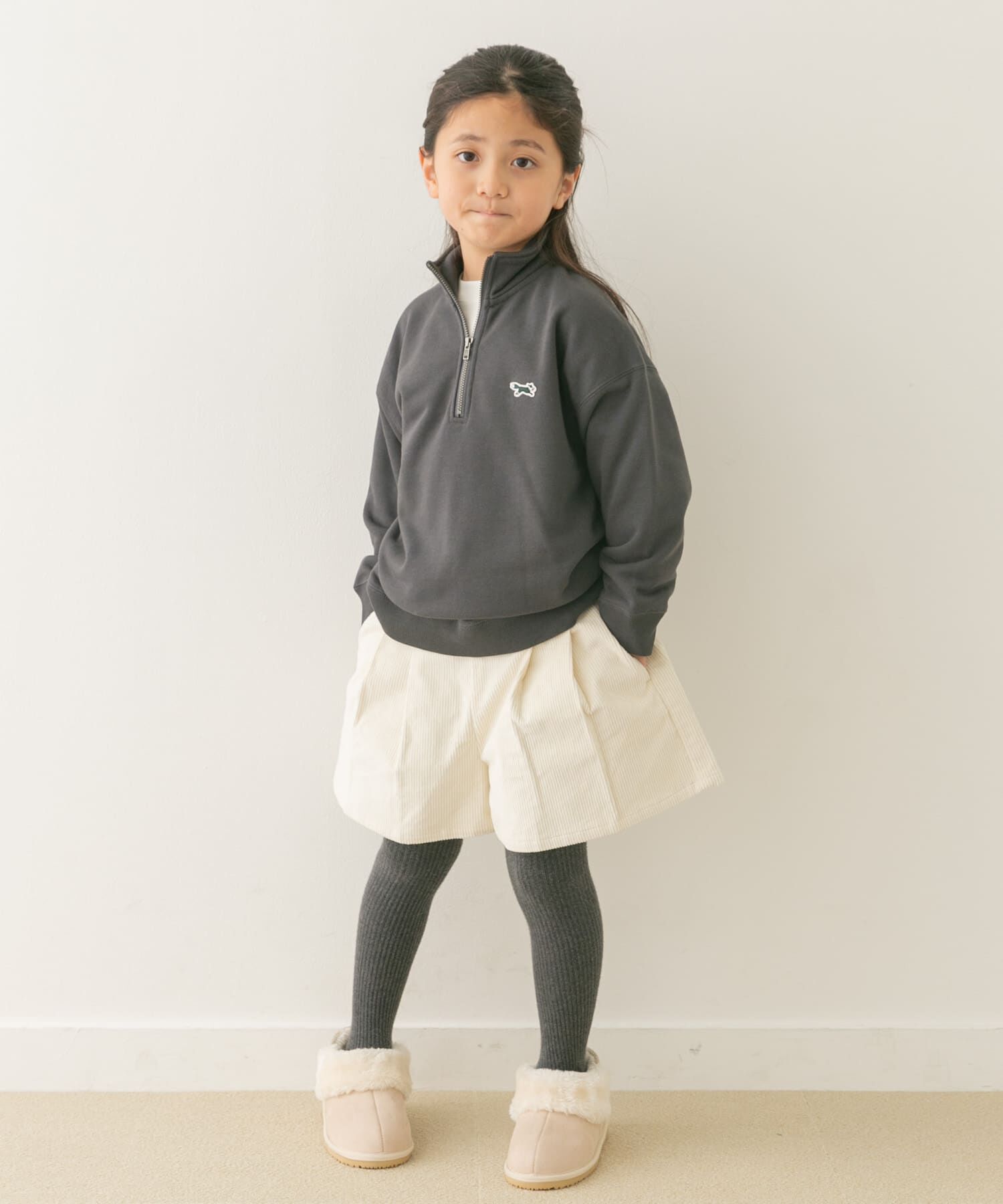 URBAN RESEARCH DOORS「『WEB/一部店舗限定サイズ』コーデュロイWタックキュロット(KIDS)」|その他|