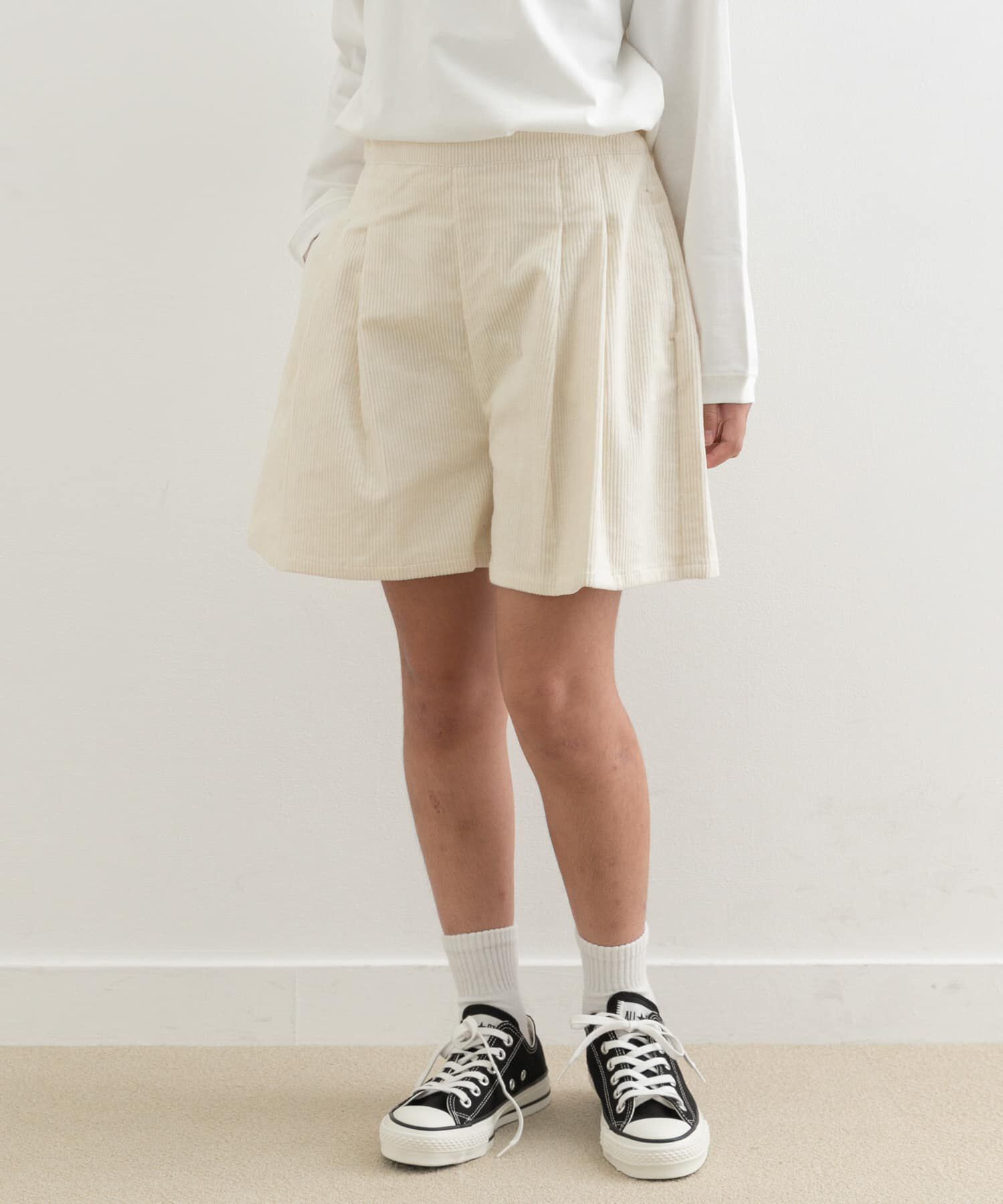 URBAN RESEARCH DOORS「『WEB/一部店舗限定サイズ』コーデュロイWタックキュロット(KIDS)」|その他|