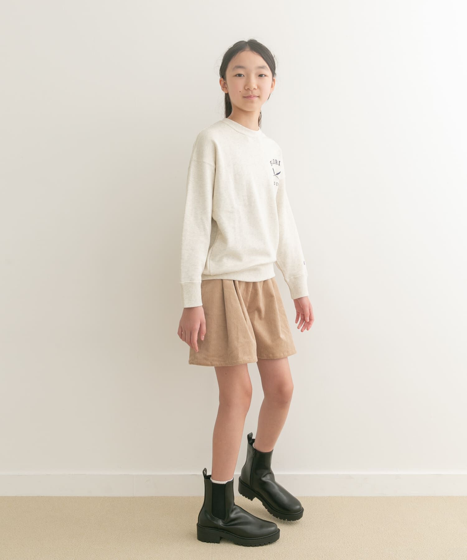 URBAN RESEARCH DOORS「『WEB/一部店舗限定サイズ』コーデュロイWタックキュロット(KIDS)」|その他|