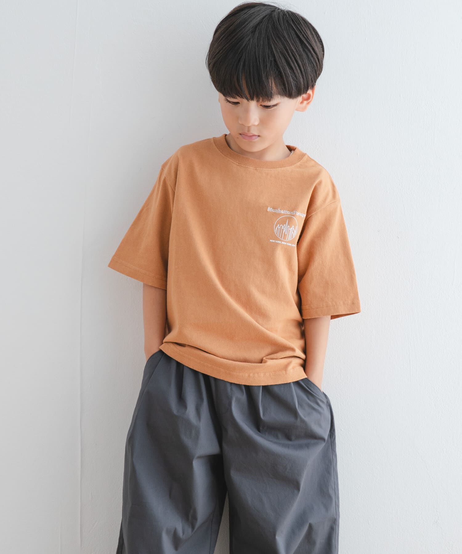URBAN RESEARCH DOORS「『親子リンク/別注』MANHATTAN PORTAGE&times;DOORS　1ポイントプリントT(KIDS)」|その他|