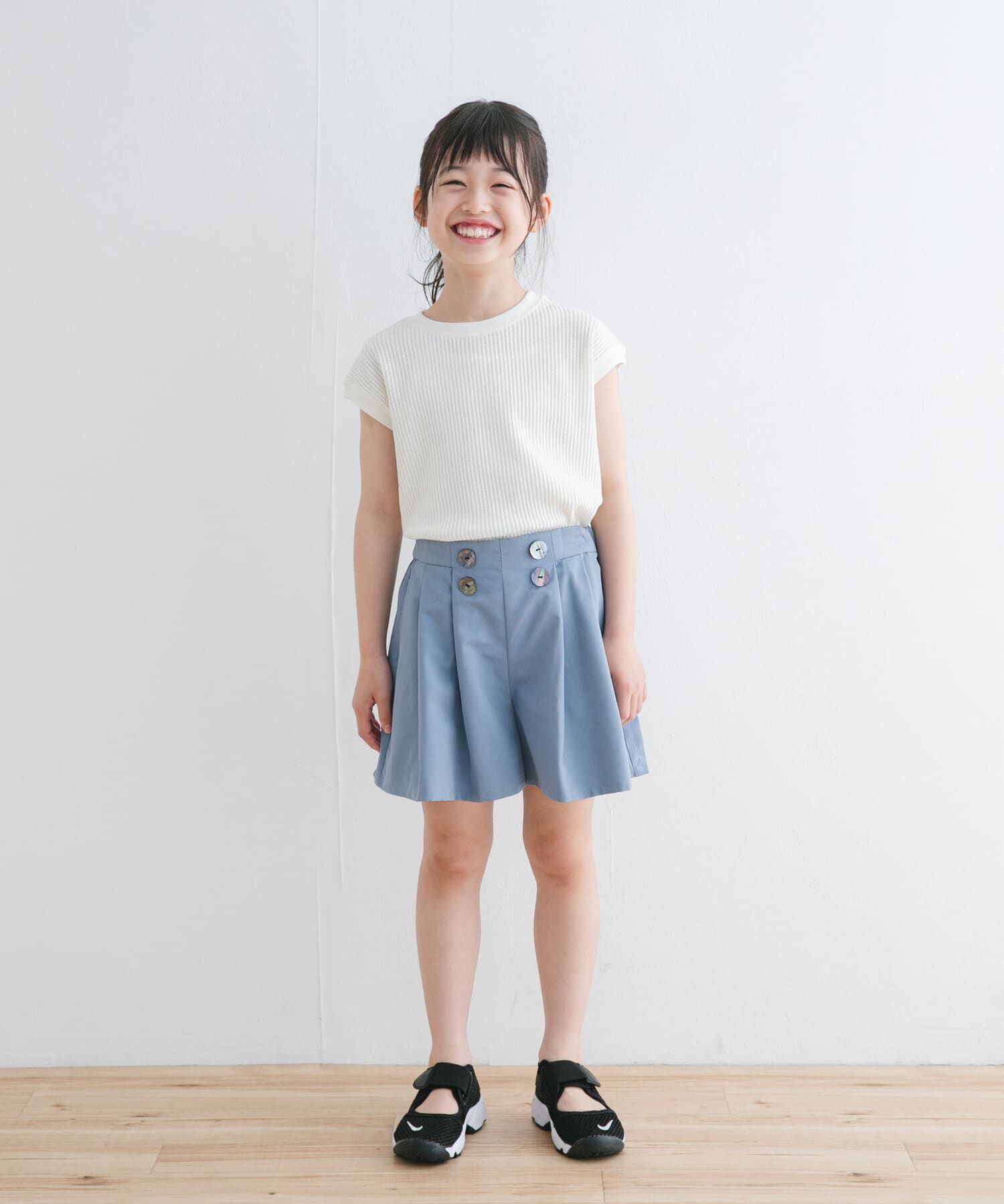 URBAN RESEARCH DOORS「『WEB/一部店舗限定サイズ』変形ワッフルノースリーブプルオーバー(KIDS)」|その他|