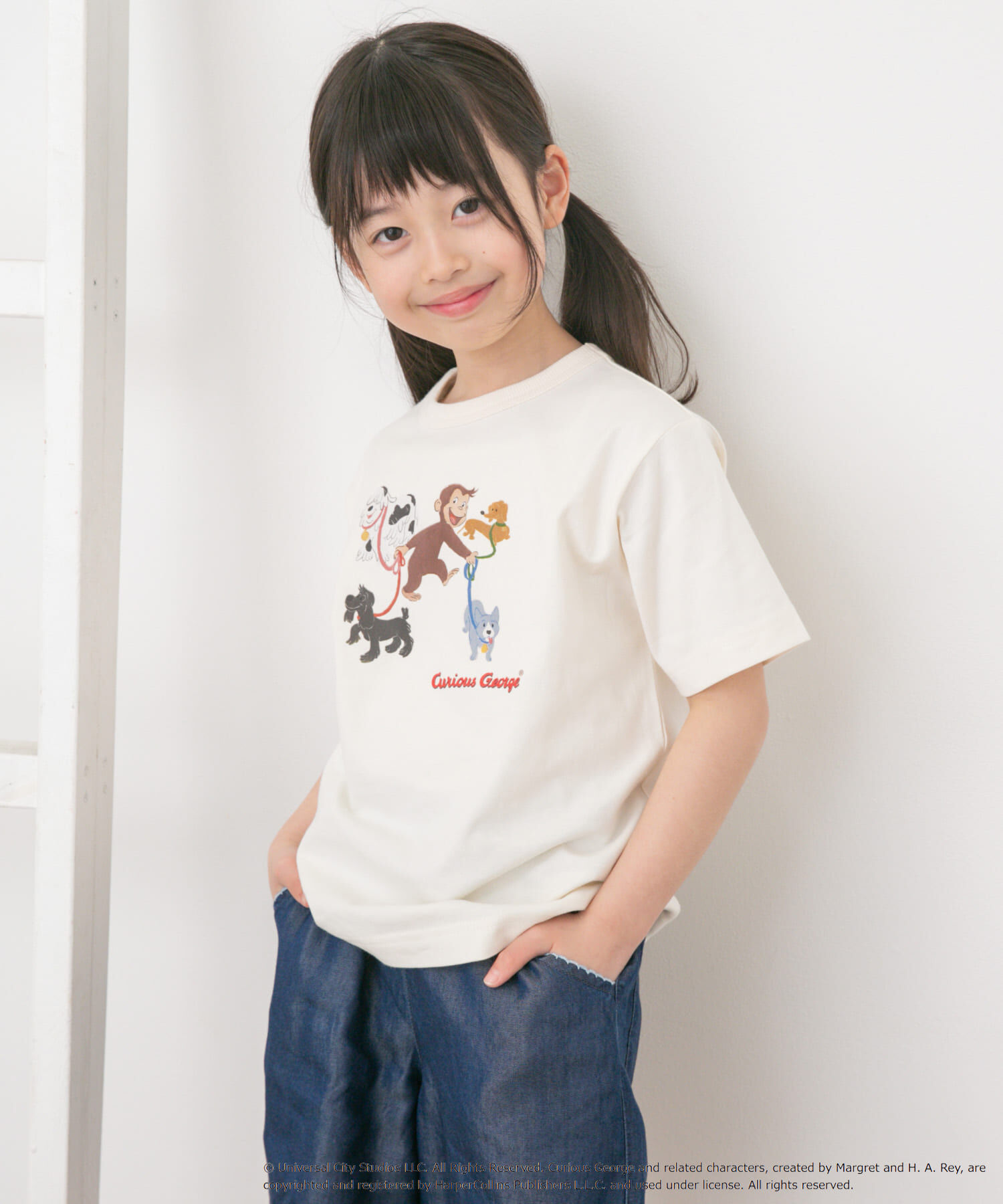 URBAN RESEARCH DOORS「『別注』おさるのジョージTシャツ(KIDS)」|その他|
