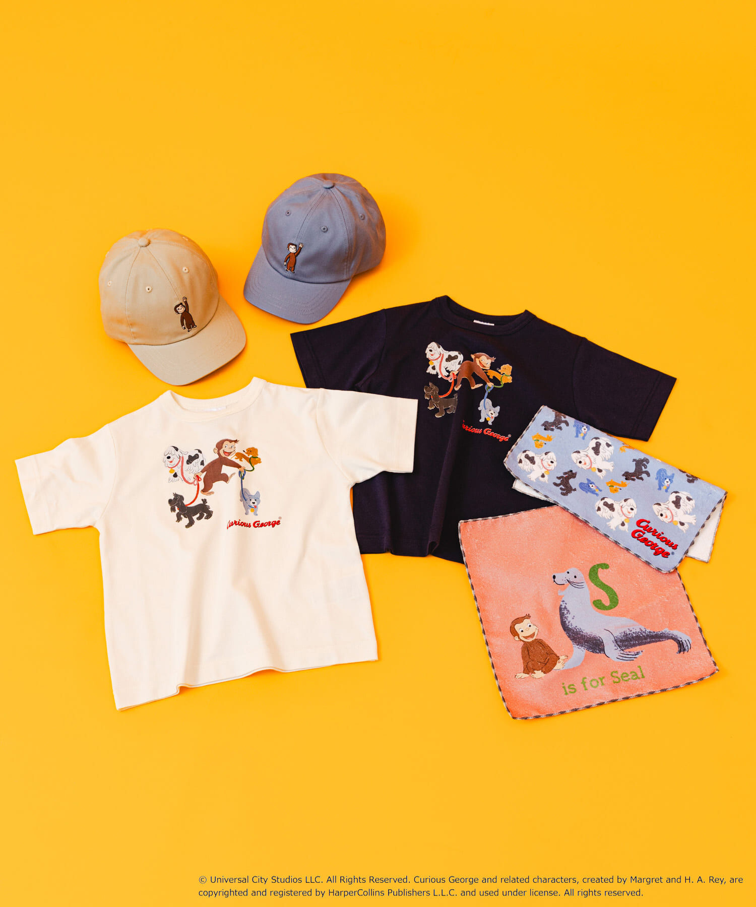 URBAN RESEARCH DOORS「『別注』おさるのジョージTシャツ(KIDS)」|その他|