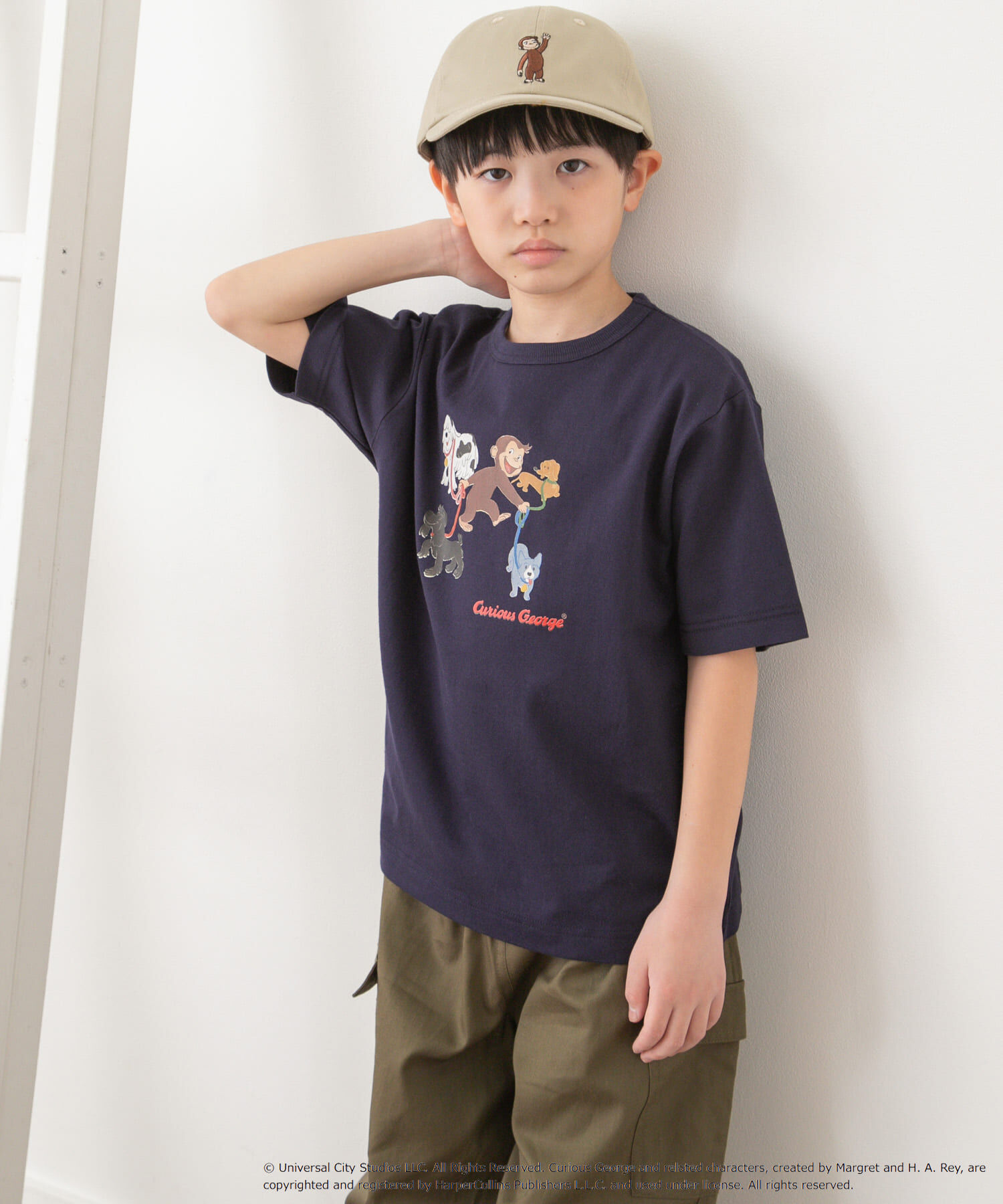 URBAN RESEARCH DOORS「『別注』おさるのジョージTシャツ(KIDS)」|その他|