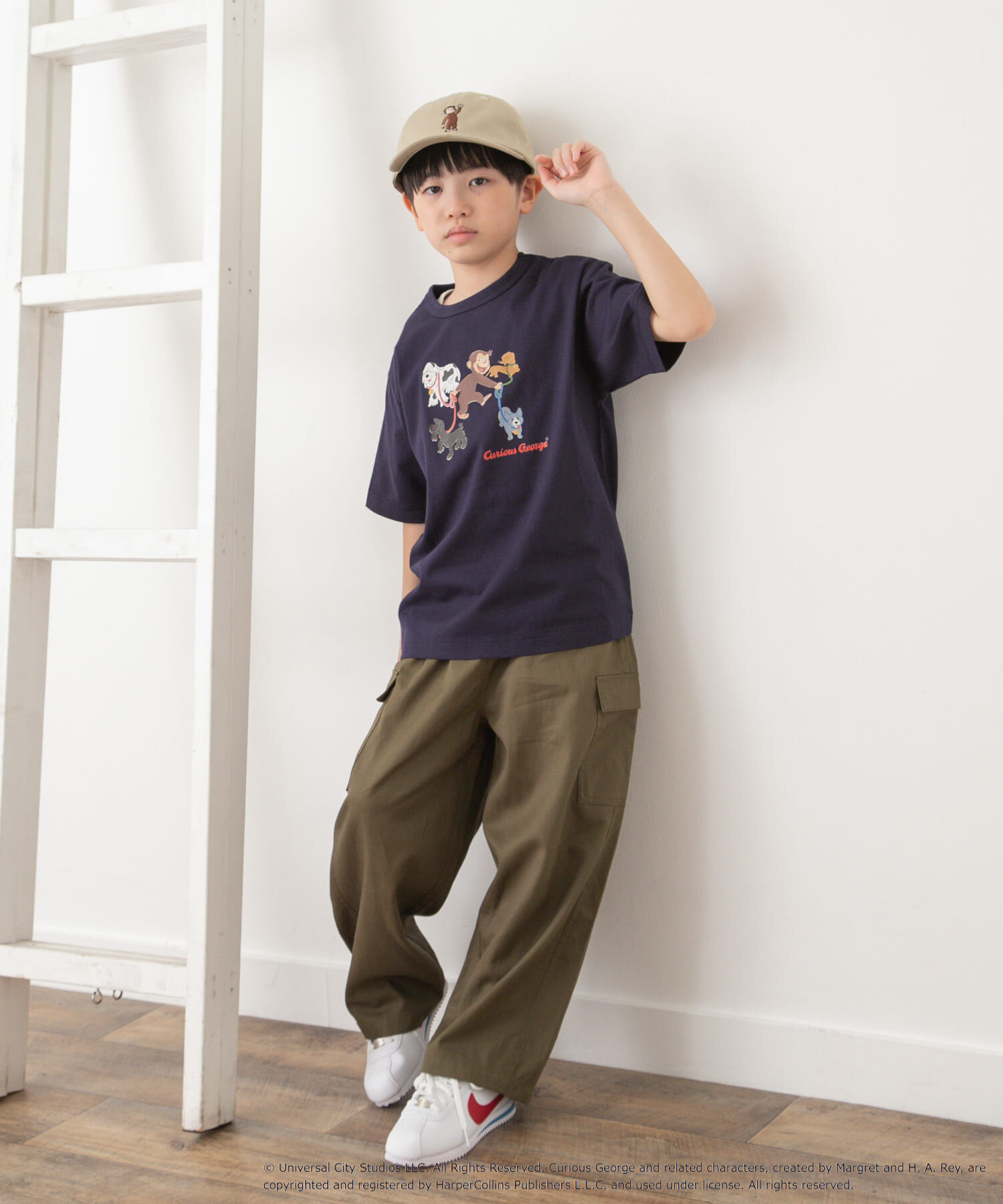URBAN RESEARCH DOORS「『別注』おさるのジョージTシャツ(KIDS)」|その他|