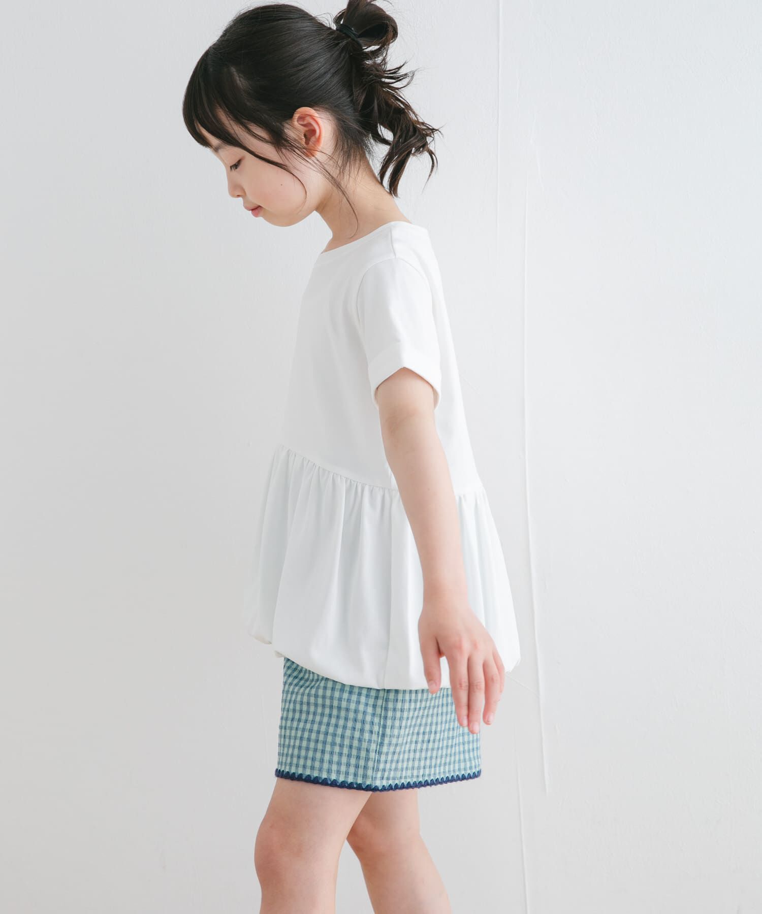 URBAN RESEARCH DOORS「『親子リンク』『WEB/一部店舗限定サイズ』ペプラムバルーンTシャツ(KIDS)」|その他|