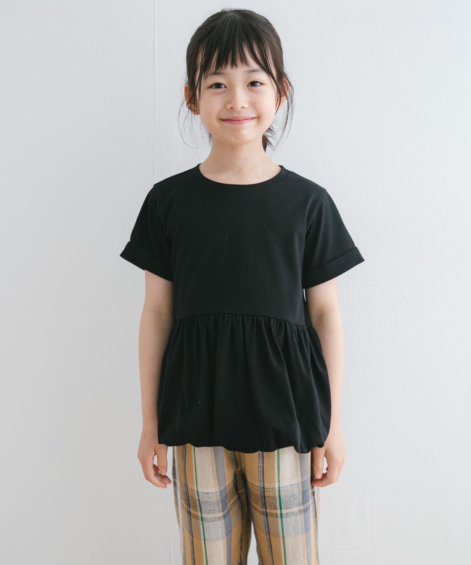 URBAN RESEARCH DOORS「『親子リンク』『WEB/一部店舗限定サイズ』ペプラムバルーンTシャツ(KIDS)」|その他|