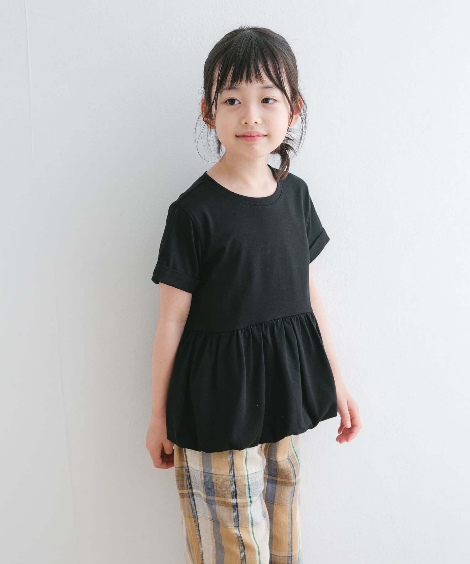 URBAN RESEARCH DOORS「『親子リンク』『WEB/一部店舗限定サイズ』ペプラムバルーンTシャツ(KIDS)」|その他|