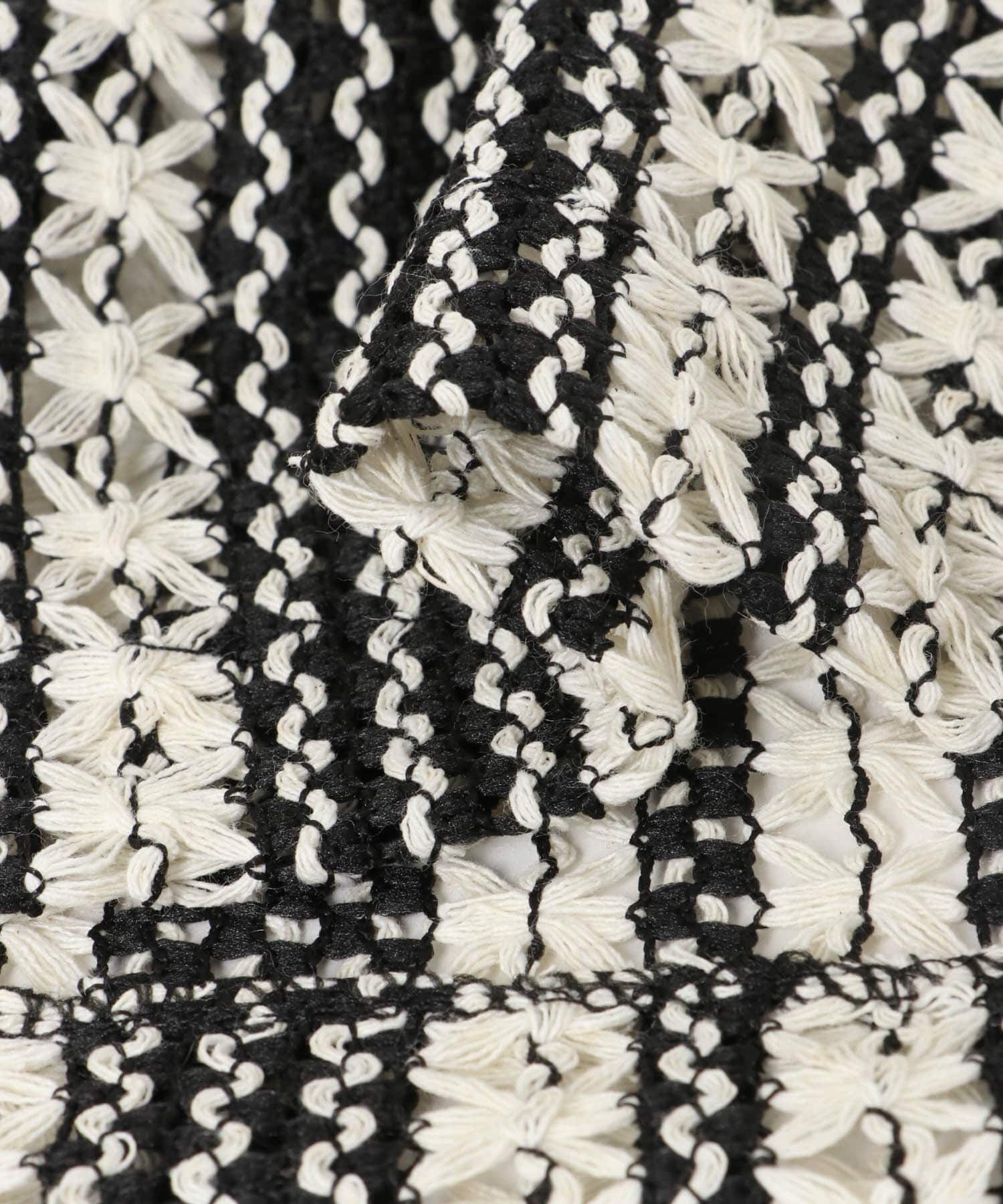 SMELLY「クロシェレースビーニー」|ニット帽|