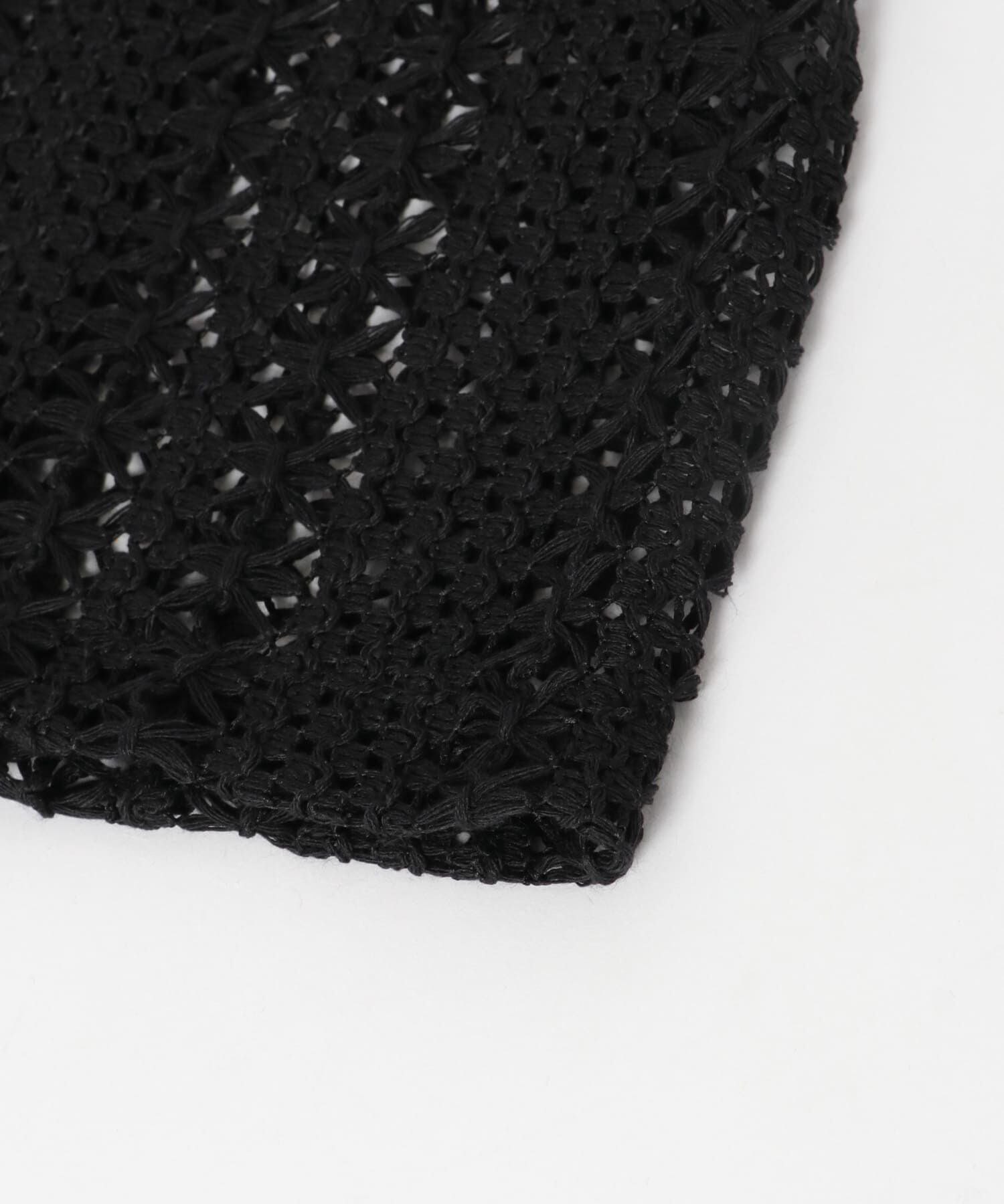 SMELLY「クロシェレースビーニー」|ニット帽|