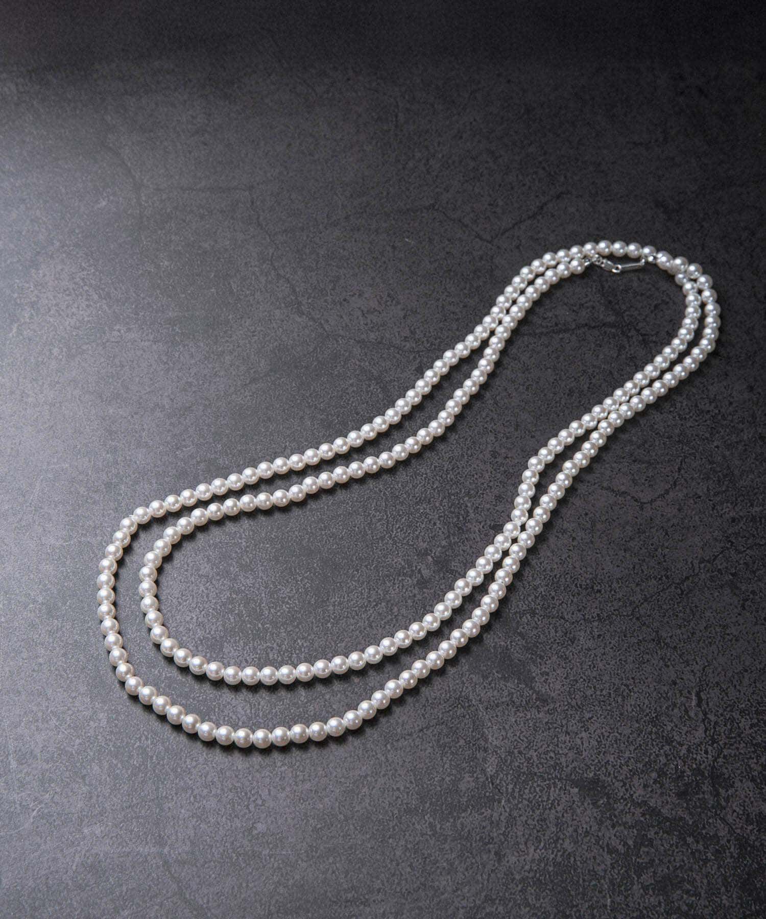 URBAN RESEARCH「decor『デコール』　6mmPearllongnecklace」|ネックレス|