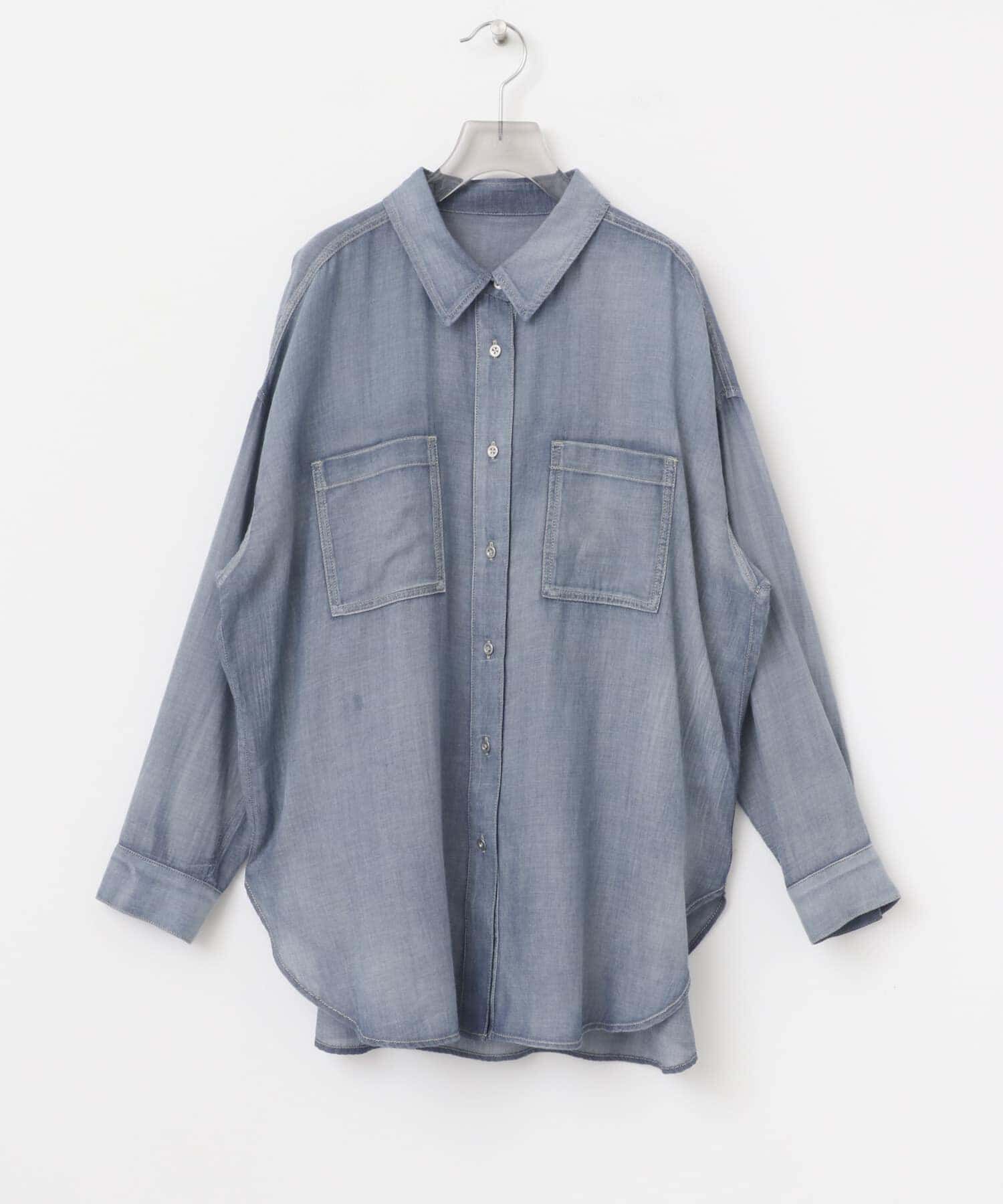 URBAN RESEARCH「シアーデニムシャツ」|シャツ・ブラウス|