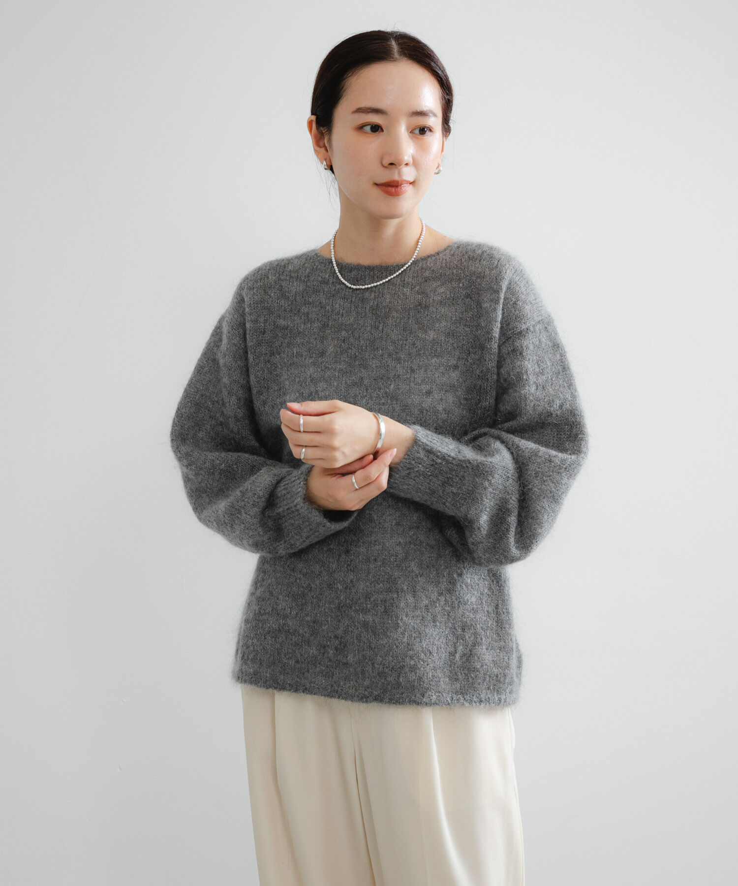 URBAN RESEARCH「ヘアリールーズニット」|ニット・セーター|