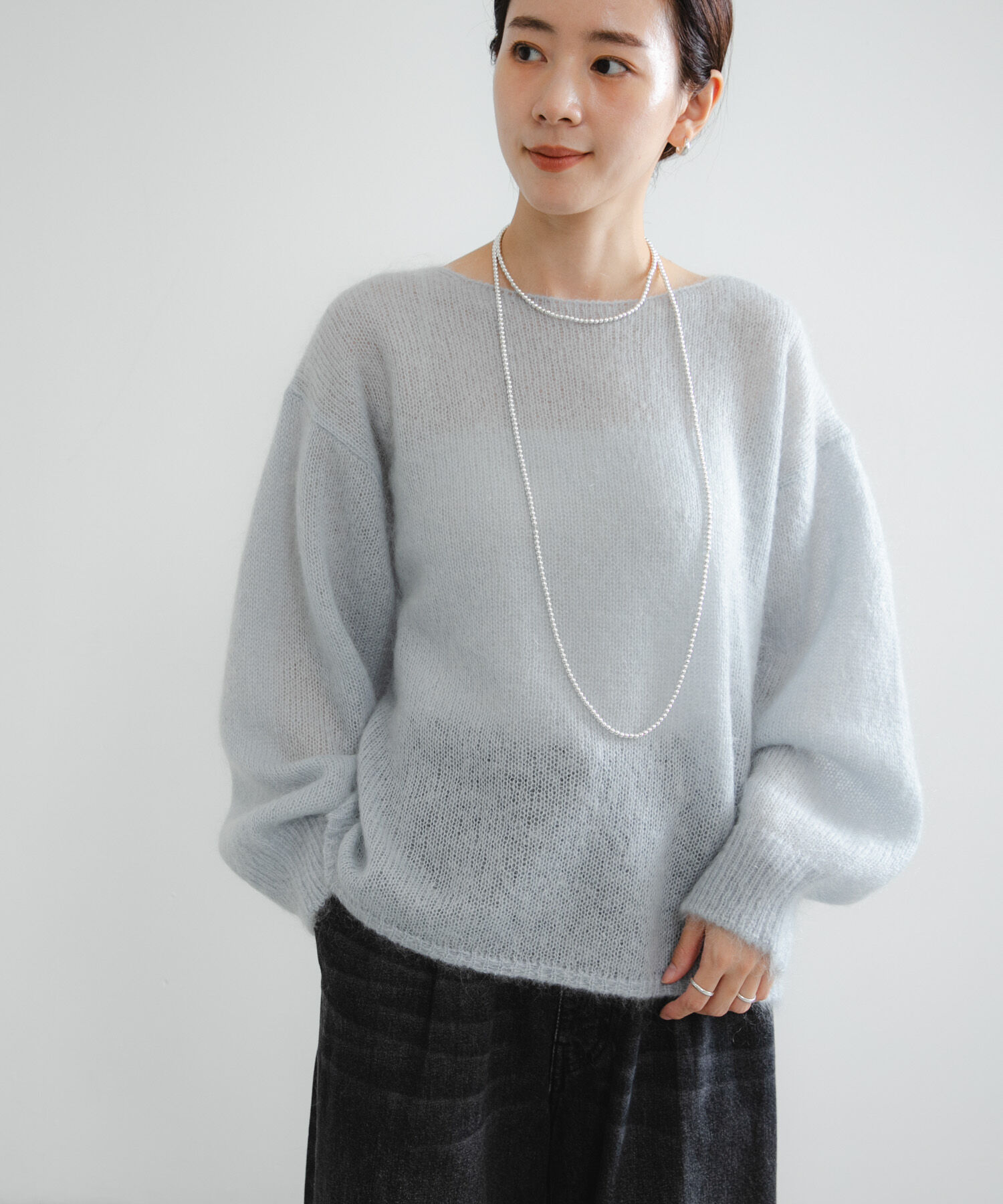 URBAN RESEARCH「ヘアリールーズニット」|ニット・セーター|