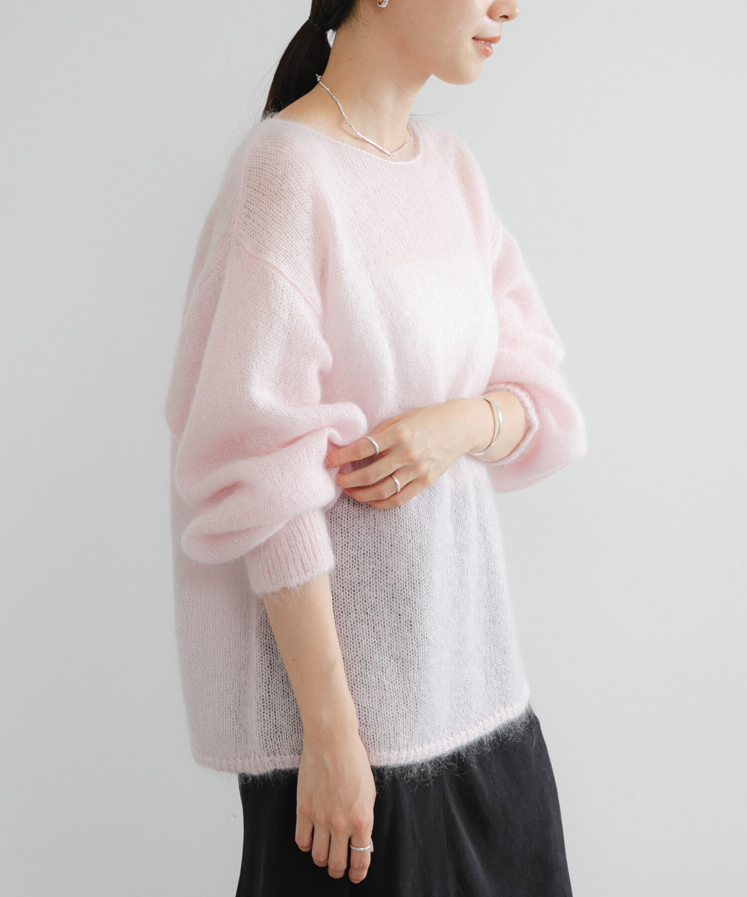 URBAN RESEARCH「ヘアリールーズニット」|ニット・セーター|