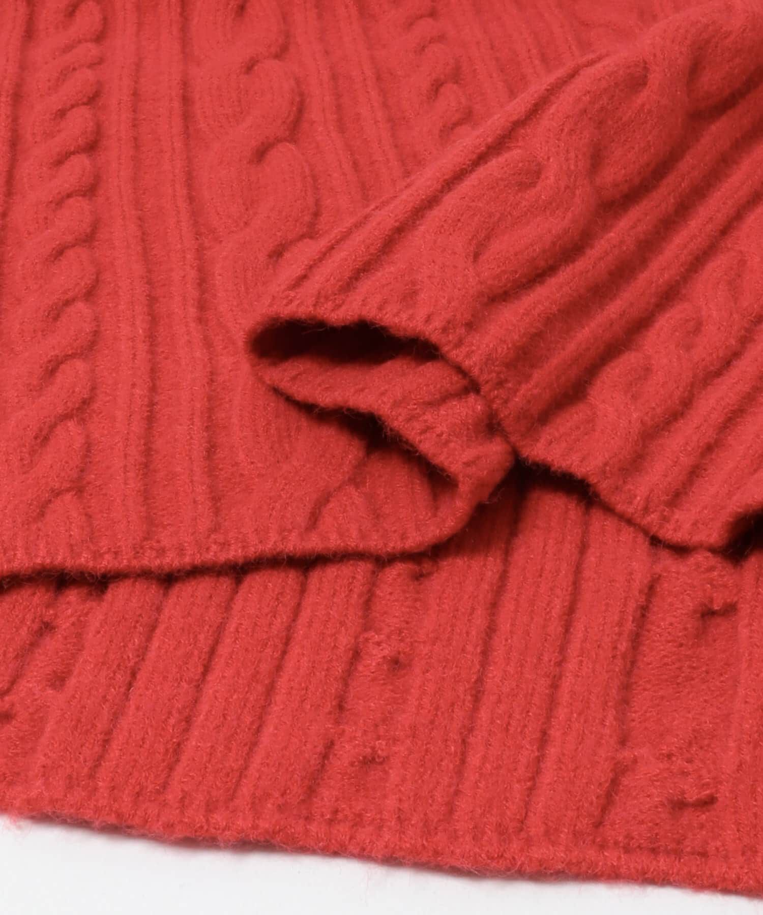 URBAN RESEARCH DOORS「FORK&SPOON　ケーブルニットプルオーバー」|ニット・セーター|