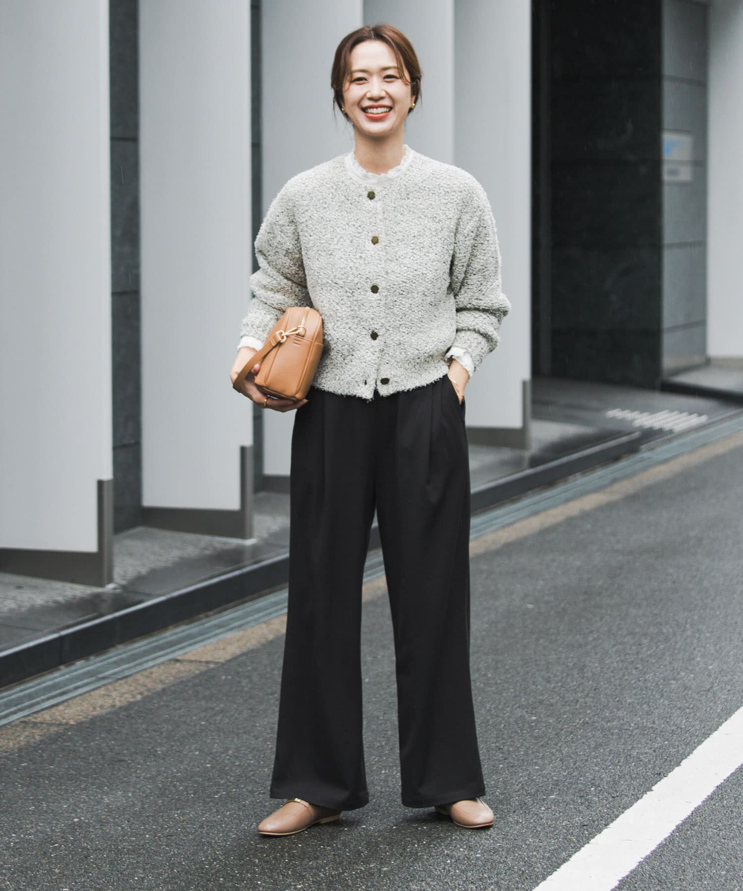 URBAN RESEARCH DOORS「『仁村紗和さん着用』『UR TECH』完声フロントタックイージーパンツ」|その他|