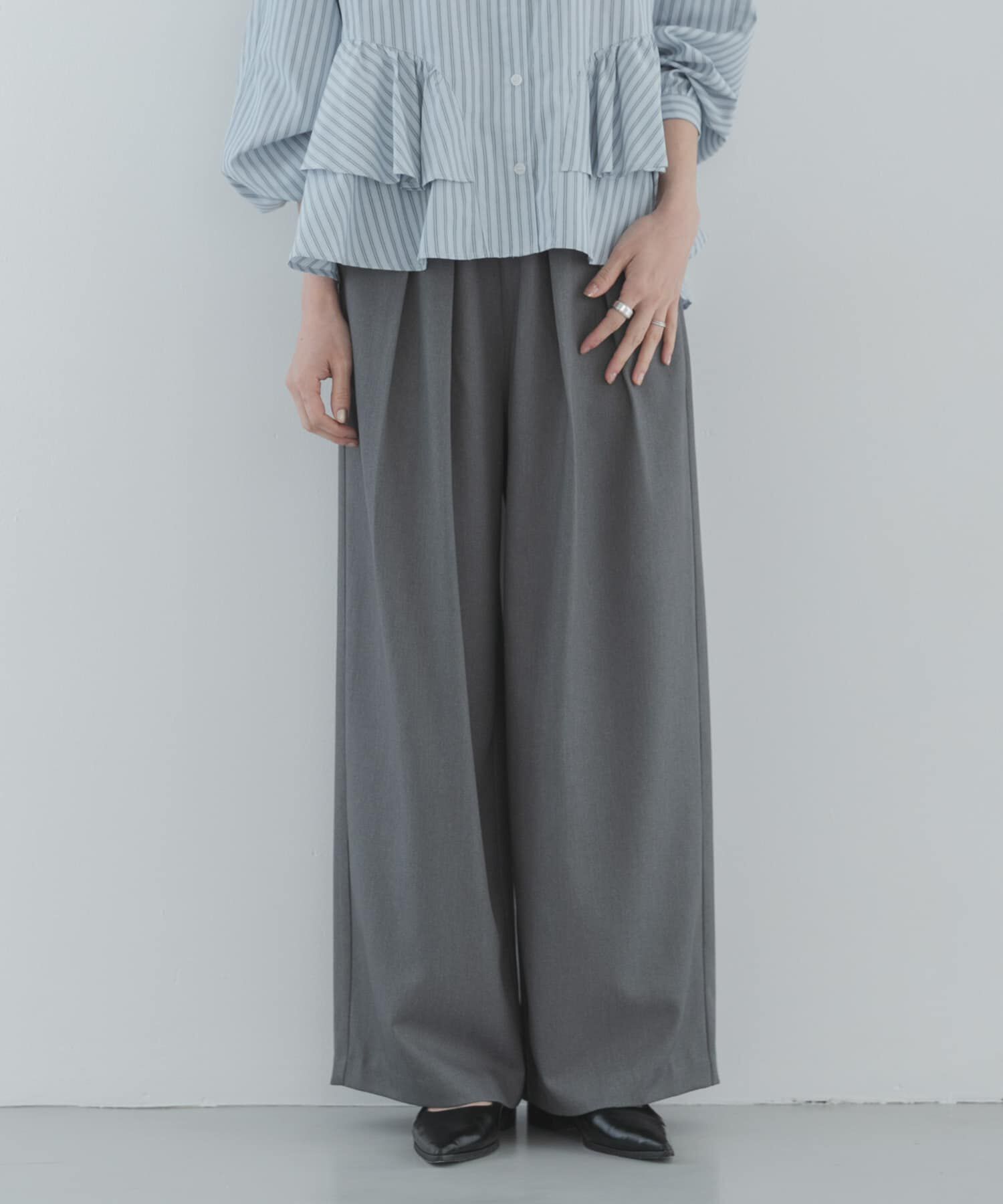 Sonny Label 「ダブルタックワイドイージーパンツ」|その他|