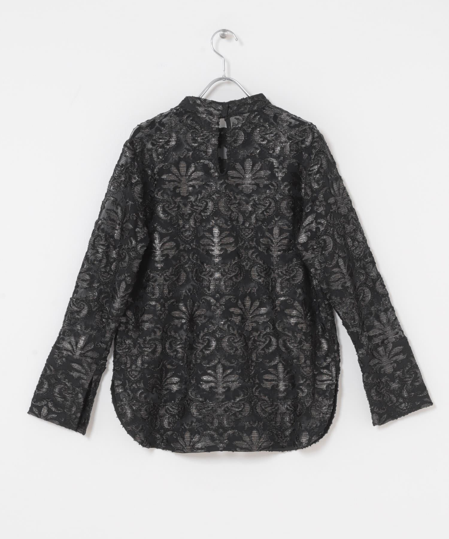  「チュールジャガードブラウス」|シャツ・ブラウス|