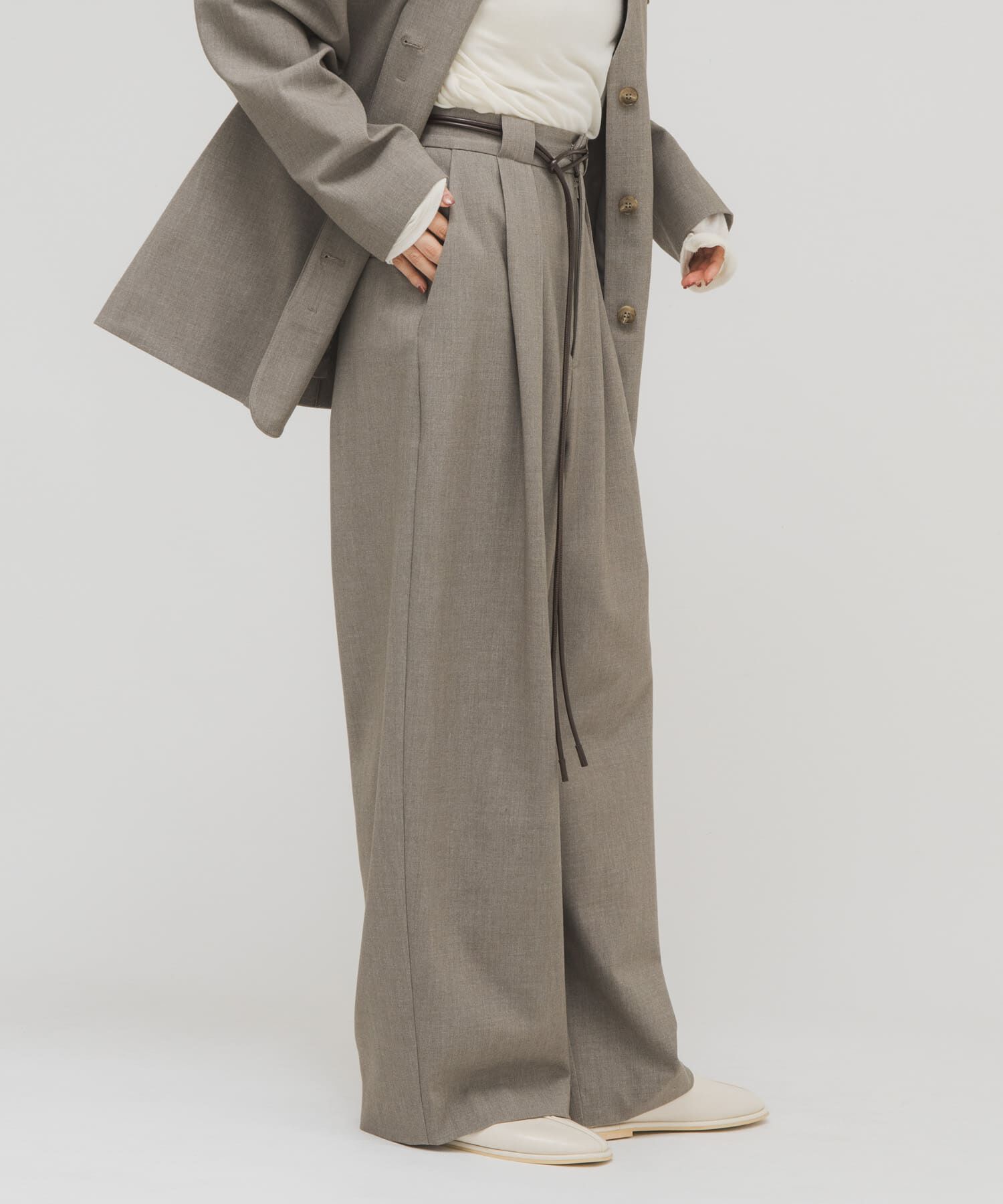  「『2サイズ展開』ベルトSETスラックス」|その他|