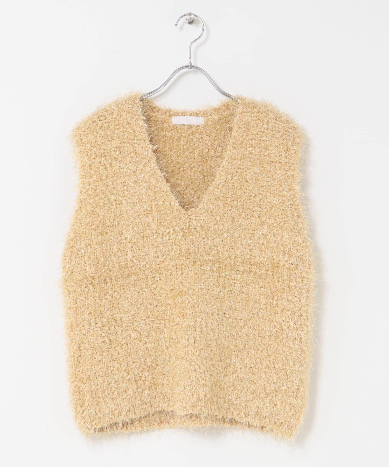 SENSE OF PLACE by URBAN RESEARCH「モールフェザーニットベスト」|ベスト・ジレ|