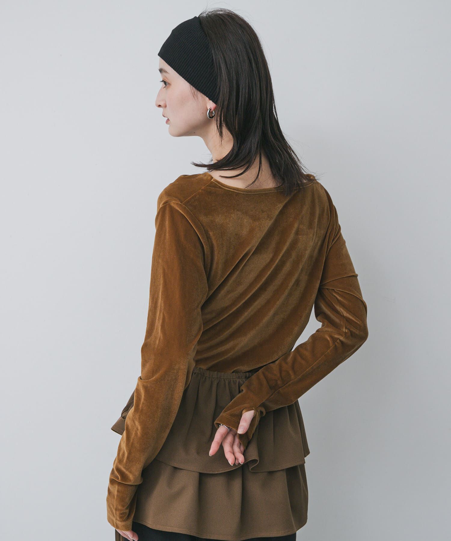 SENSE OF PLACE by URBAN RESEARCH「ベロアドレープトップ」|その他|