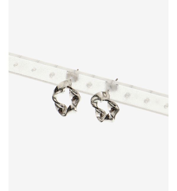 le.coeur blanc「ニュアンスサークルピアス」|ピアス|