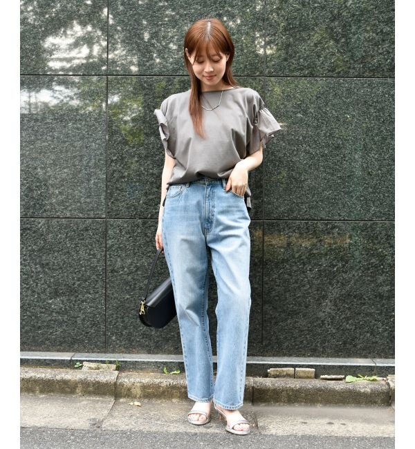  「コットンシルケットコンビカットプルオーバー」|プルオーバー|