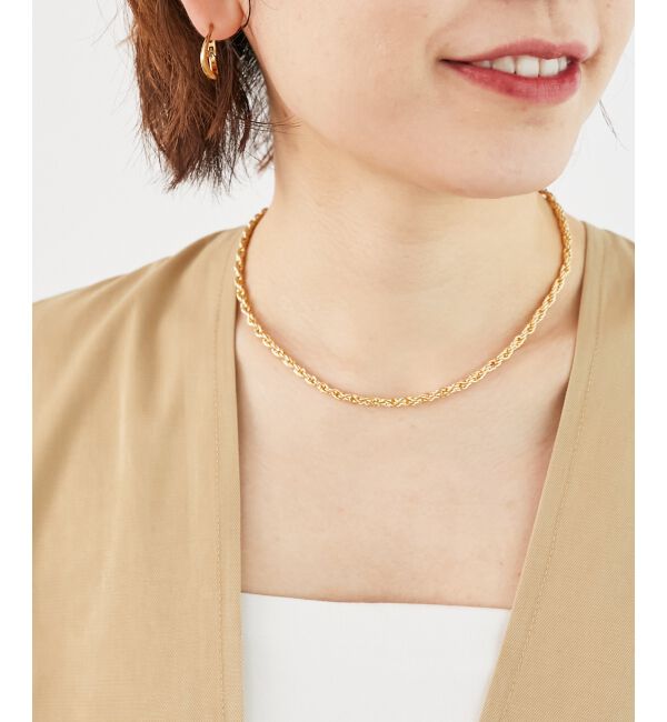  「デザインチェーンネックレス」|ネックレス|ゴールド