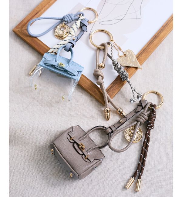  「ミニバッグキーチャーム」|チャーム・キーホルダー|