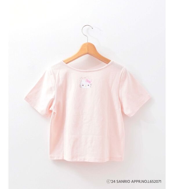 MAJESTICLEGON「ハローキティ パールリボンT」|Tシャツ・カットソー|