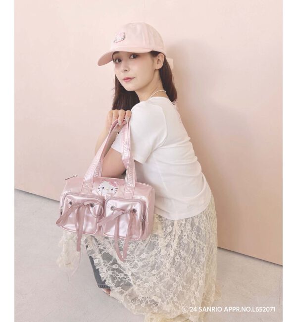 MAJESTICLEGON「ハローキティ パールリボンT」|Tシャツ・カットソー|