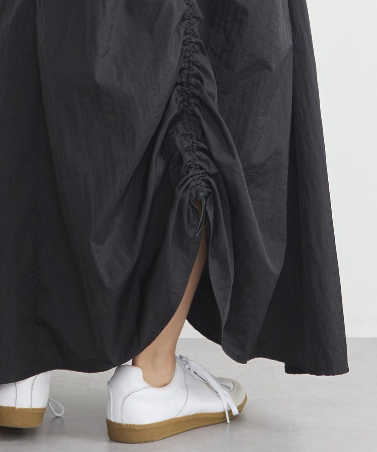 earth music&ecology「ドロストギャザースカート」|スカート|