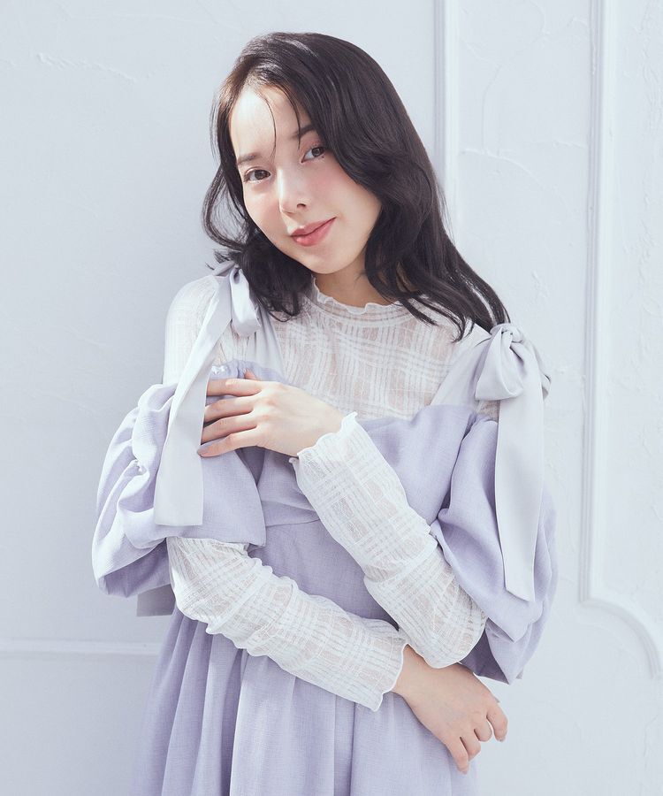 earth music&ecology「シアーチェックプルオーバー」|Tシャツ・カットソー|