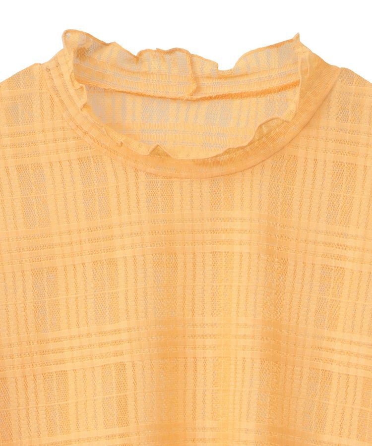 earth music&ecology「シアーチェックプルオーバー」|Tシャツ・カットソー|