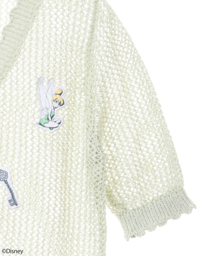 earth music&ecology「Tinker Bell/透かし編みカーディガン」|カーディガン|