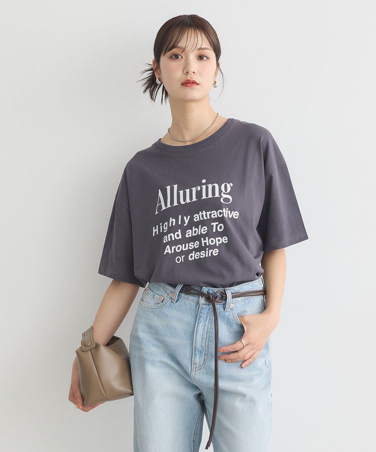 earth music&ecology「アソートプリントレギュラースリットTee」|Tシャツ・カットソー|