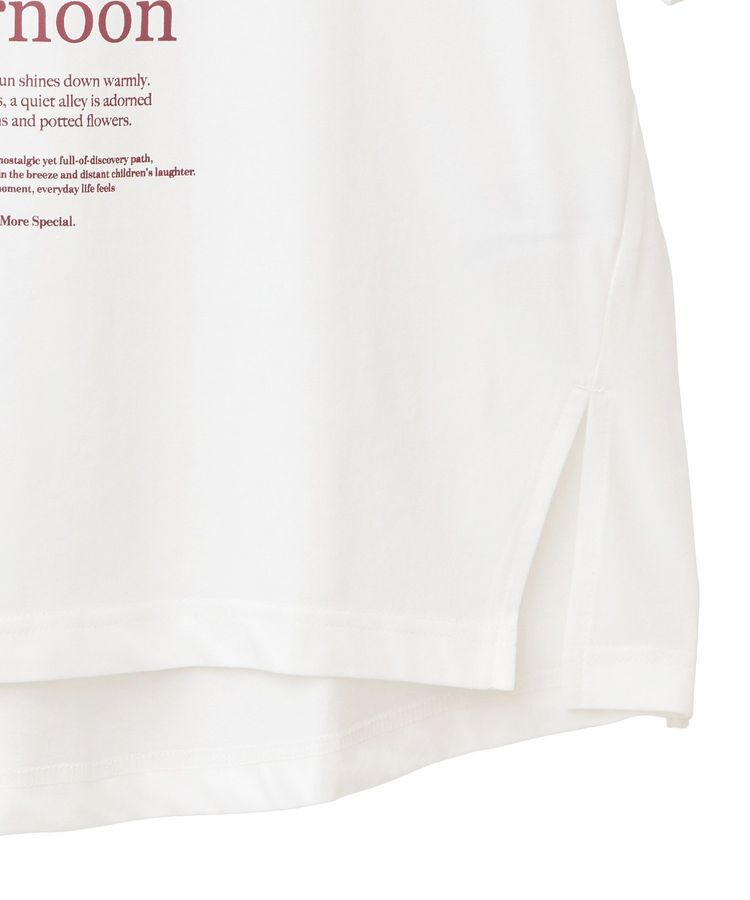 earth music&ecology「アソートプリントレギュラースリットTee」|Tシャツ・カットソー|