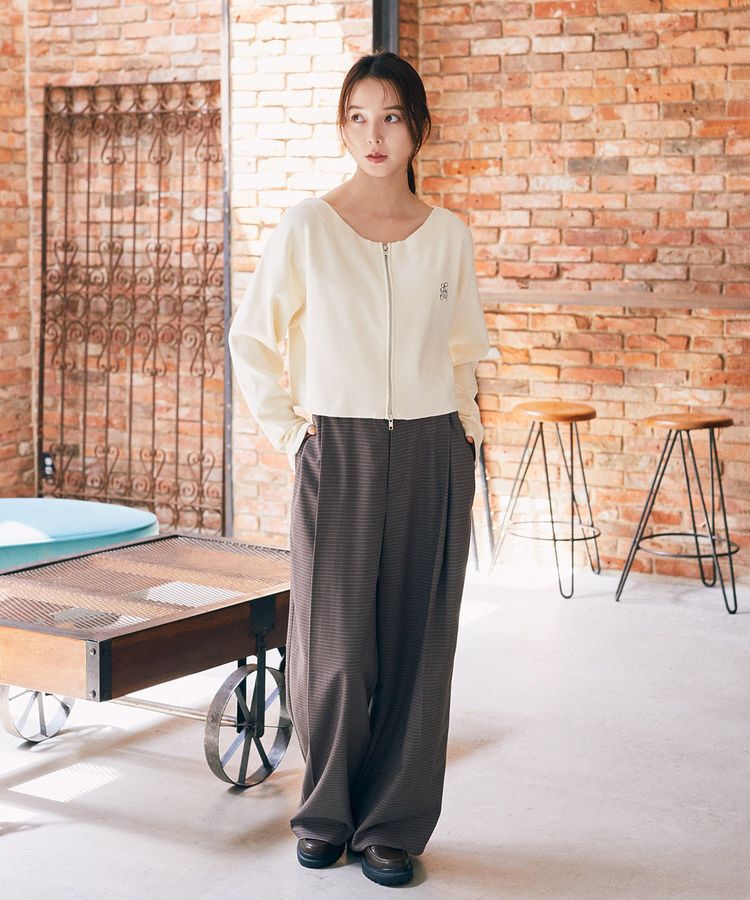 earth music&ecology「ウエストタブタックパンツ」|その他|