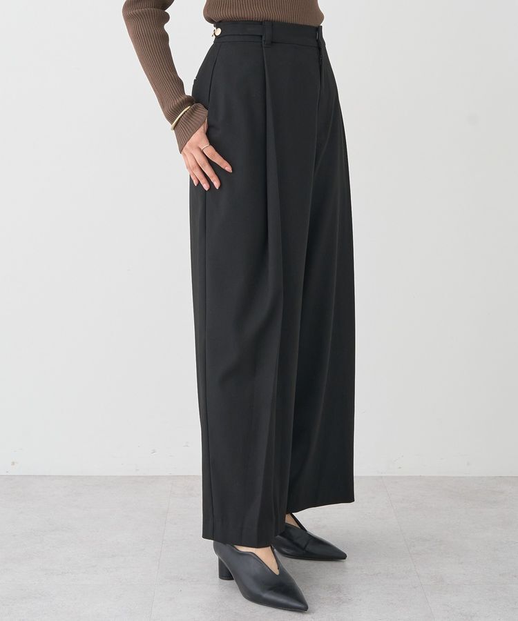 earth music&ecology「ウエストタブタックパンツ」|その他|