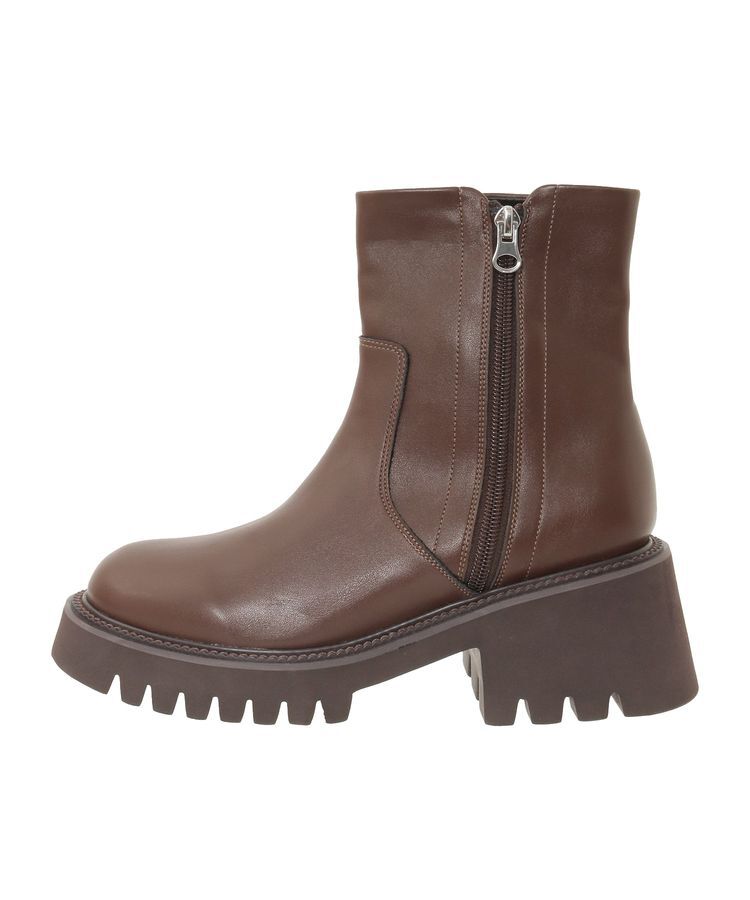 earth music&ecology「ORiental TRaffic サイドジップブーツ」|ショートブーツ|