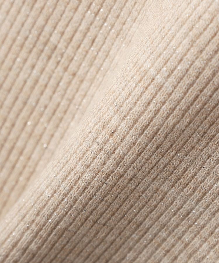 earth music&ecology「エッジチュールラメテレコタンクトップ」|キャミソール|