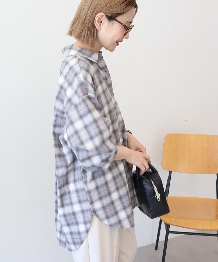 AMERICAN HOLIC「ビエラ起毛チェックシャツ」|シャツ・ブラウス|