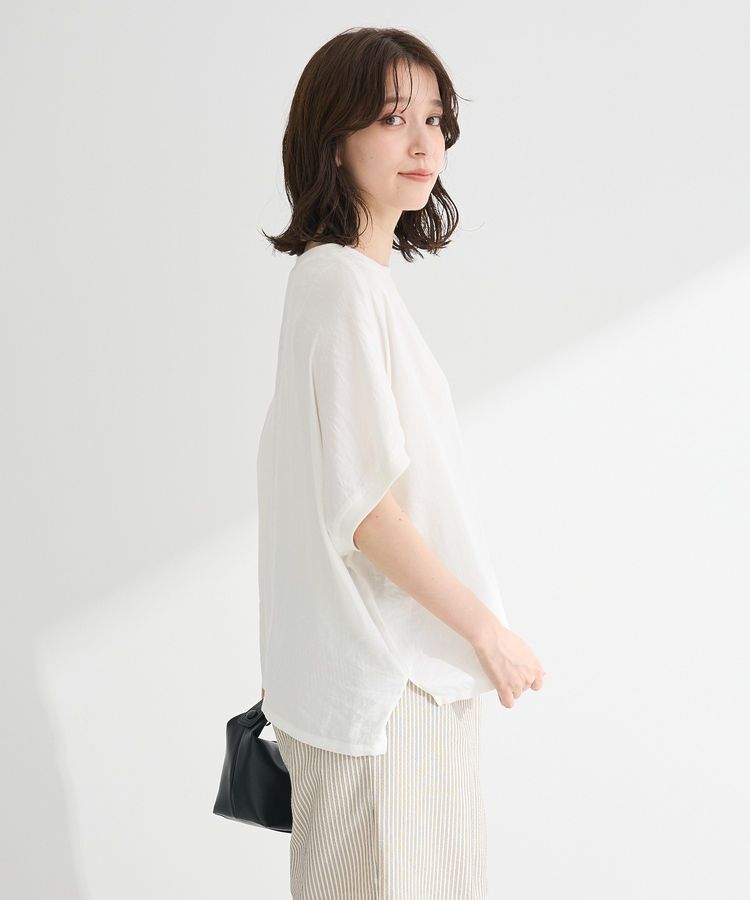 Green Parks「Tブラウスドルマンスリーブプルオーバー」|Tシャツ・カットソー|