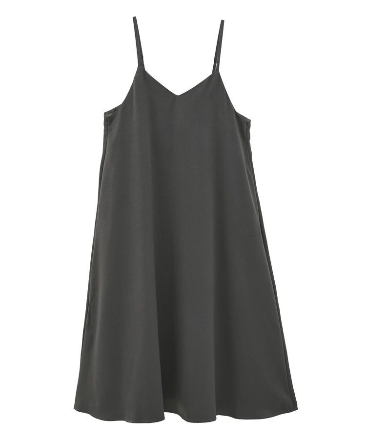 Green Parks「前後2WAYサテンキャミワンピース」|ワンピース|